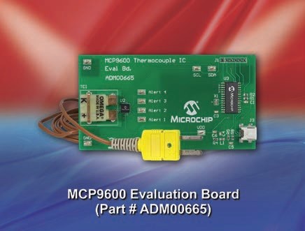 Vyhrajte vývojovou desku pro obvody MCP9600 od Microchipu